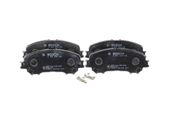 BOSCH Bremsensatz, Scheibenbremse ijg5y0s917 Vorderachse belüftet 295mm 26mm für NISSAN RENAULT