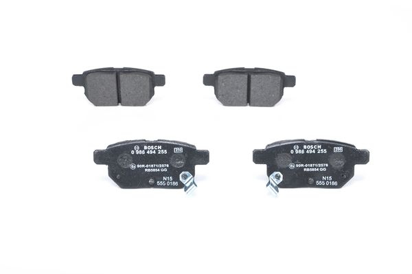 BOSCH Bremsensatz, Scheibenbremse ijg5y0t6a1 Hinterachse Voll 259mm 9mm für CARRARO LEXUS TOYOTA SUBARU