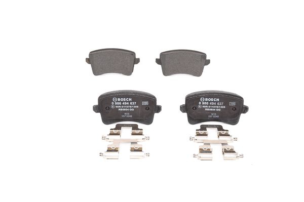 BOSCH Bremsensatz, Scheibenbremse ijg5y0tdn3 Hinterachse Voll 300mm 12mm für VW SEAT AUDI