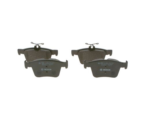 BOSCH Bremsensatz, Scheibenbremse ijzjsg6vq9 Hinterachse Voll 272mm 10mm für VW SKODA AUDI SEAT
