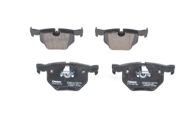 BOSCH Bremsensatz, Scheibenbremse ijzjsgm4t6 Hinterachse belüftet 319mm 20mm für BMW