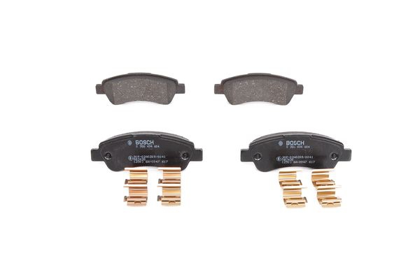 BOSCH Bremsensatz, Scheibenbremse ijzjsgmfs1 Hinterachse Voll 279mm 16mm für PEUGEOT CITROËN FIAT ALFA ROMEO LANCIA
