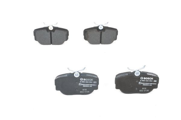 BOSCH Bremsensatz, Scheibenbremse ijzjsgmh72 Hinterachse Voll 304mm 12mm für LAND ROVER ROVER