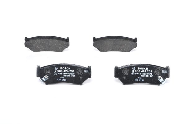 BOSCH Bremsensatz, Scheibenbremse ijzjsgmqa9 Vorderachse belüftet 287mm 17mm für SUZUKI