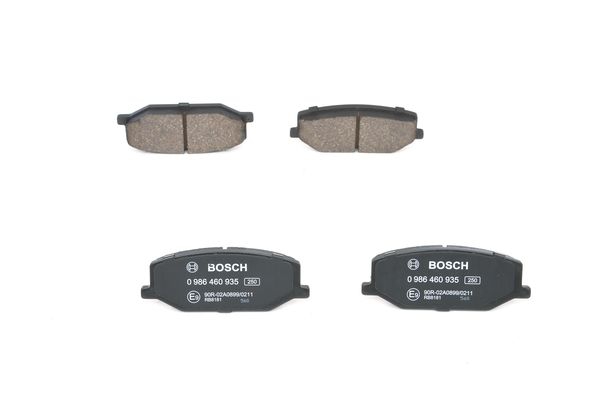 BOSCH Bremsensatz, Scheibenbremse ijzjsgnoe1 Vorderachse Voll 289mm 10mm für SUZUKI
