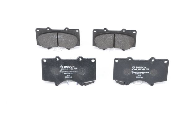 BOSCH Bremsensatz, Scheibenbremse ijzjsgny63 Vorderachse belüftet 332mm 28mm für LEXUS MITSUBISHI TOYOTA