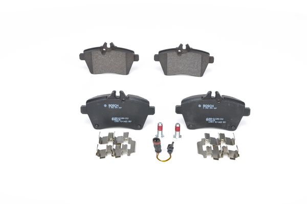 BOSCH Bremsensatz, Scheibenbremse ijzjsgobq6 Vorderachse Voll 276mm 12mm für MERCEDES-BENZ