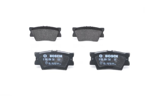 BOSCH Bremsensatz, Scheibenbremse ijzjsgrgk0 Hinterachse Voll 281mm 10mm für LEXUS TOYOTA