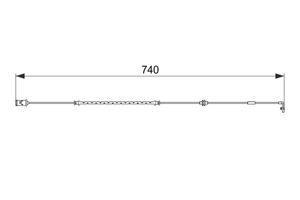 BOSCH Bremsensatz, Scheibenbremse ik3ebynwg0 belüftet 255mm 23mm für OPEL CHEVROLET VAUXHALL HOLDEN SAAB