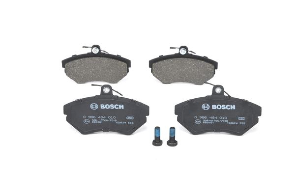 BOSCH Bremsensatz, Scheibenbremse ik3ebyo435 Vorderachse Voll 239mm 12mm für VW AUDI