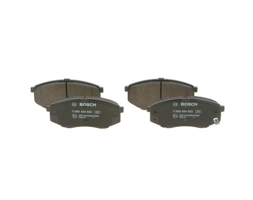 BOSCH Bremsensatz, Scheibenbremse sg000003q1 Vorderachse belüftet 280mm 26mm für TOYOTA HYUNDAI KIA