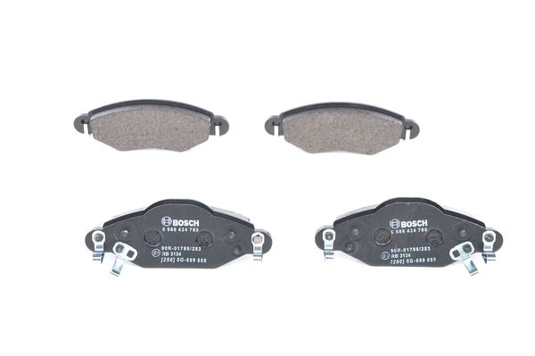 BOSCH Bremsensatz, Scheibenbremse sg000007zp für TOYOTA