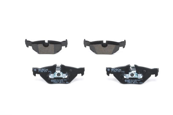 BOSCH Bremsensatz, Scheibenbremse sg00000b2w Hinterachse belüftet 299mm 20mm für BMW