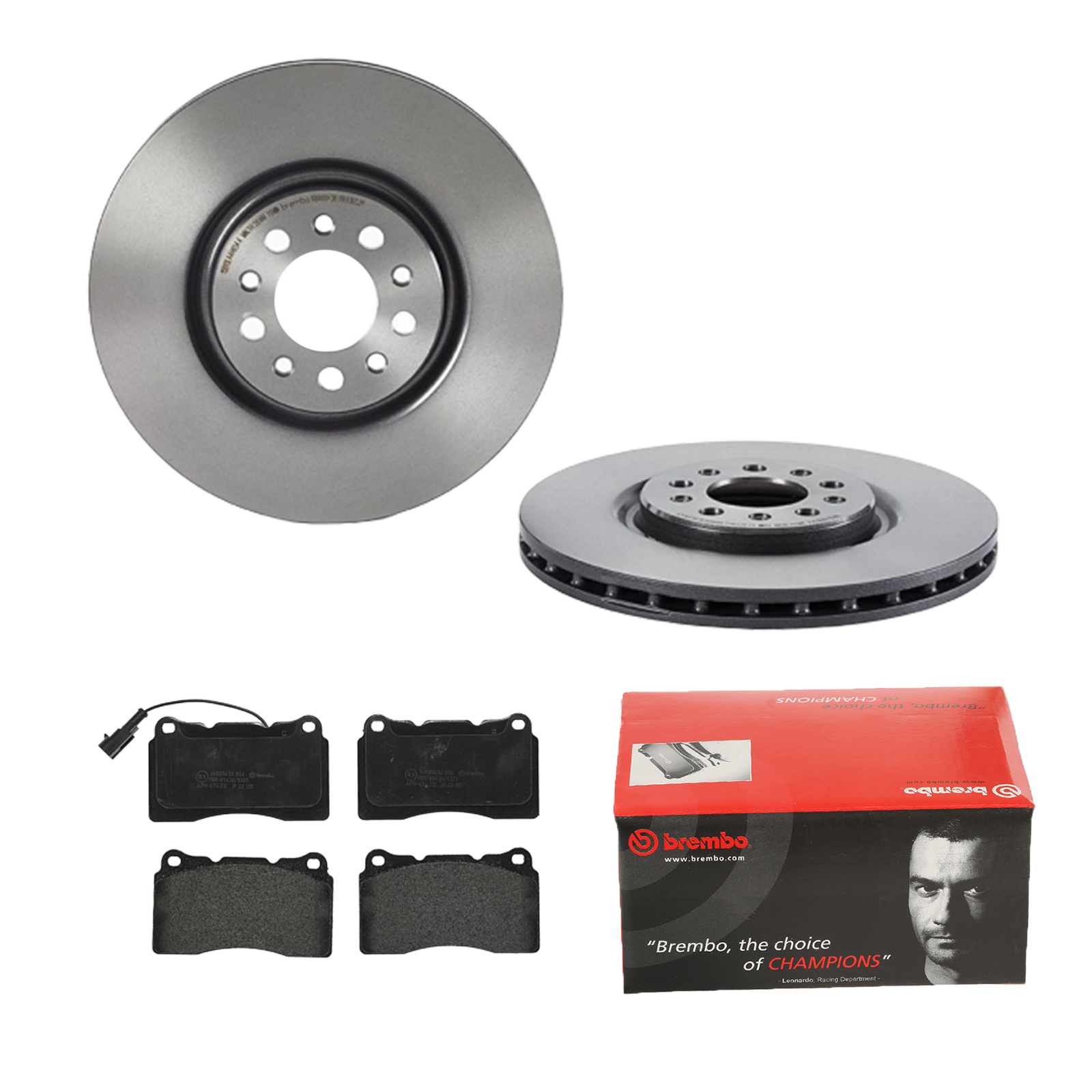 BREMBO Bremsensatz, Scheibenbremse ijdtidbli6 Vorderachse Innenbelüftet 330mm 28mm für ALFA ROMEO LANCIA MASERATI JEEP (GAC FCA)