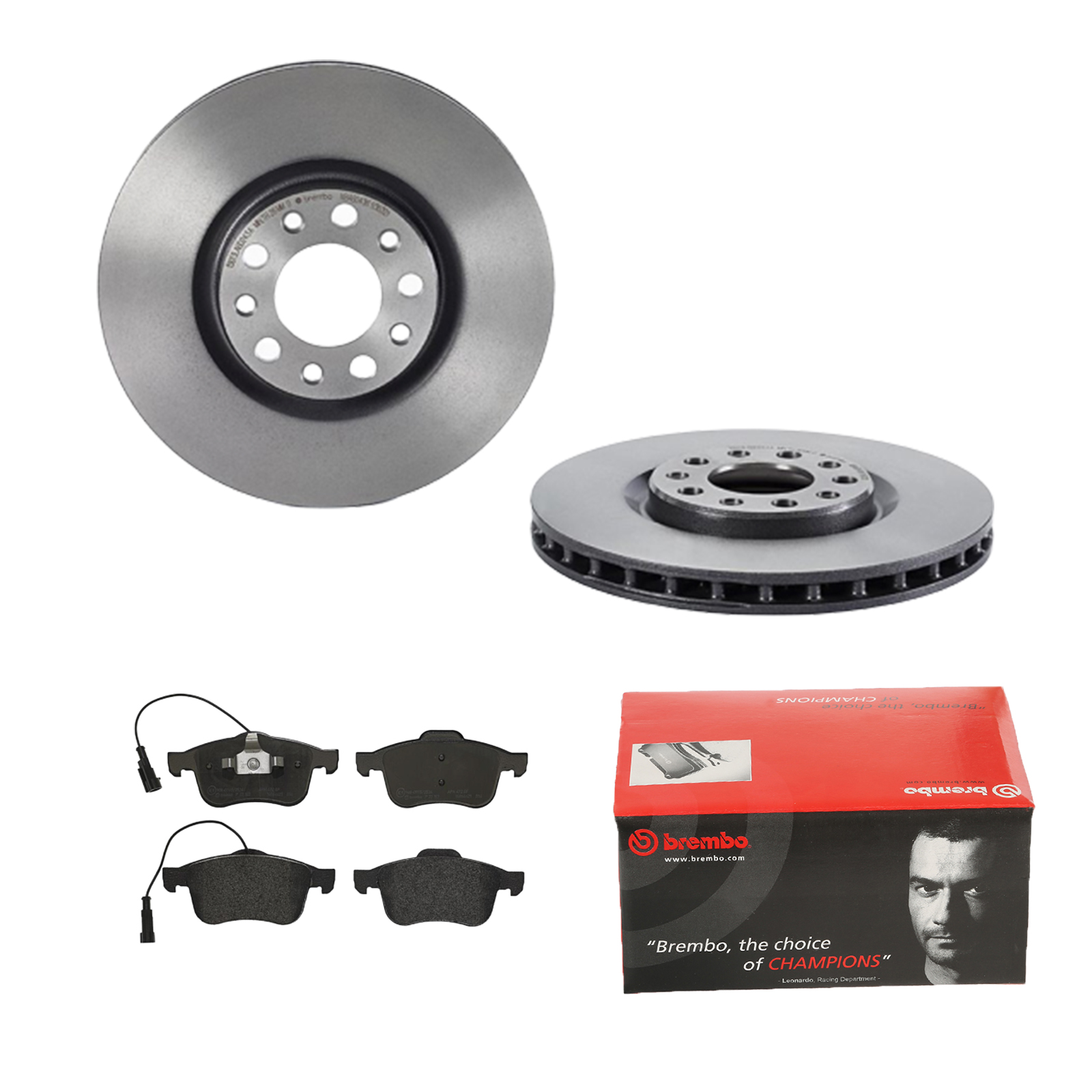 BREMBO Bremsensatz, Scheibenbremse ijdtidbmj7 Vorderachse Innenbelüftet 305mm 28mm für ALFA ROMEO FIAT