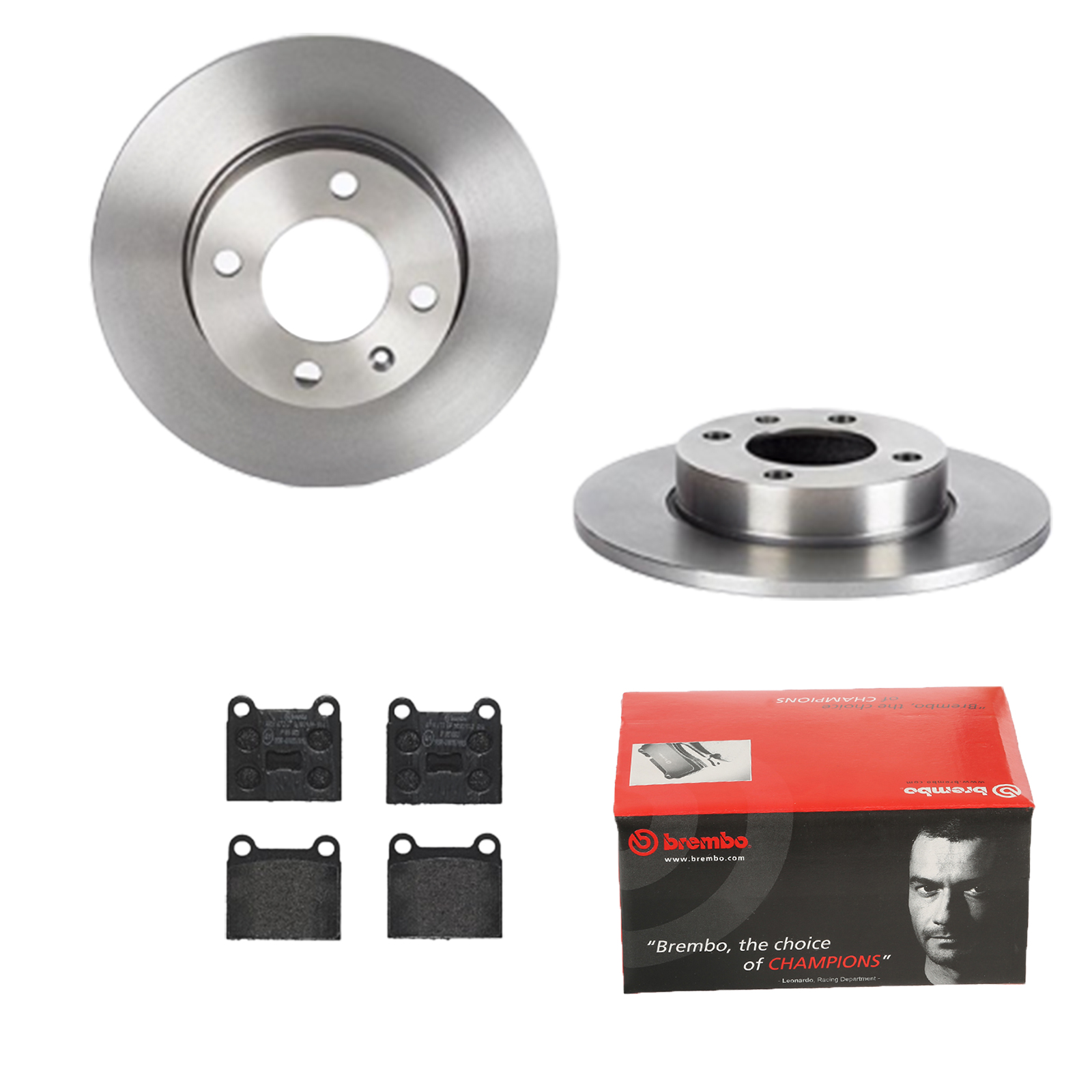 BREMBO Bremsensatz, Scheibenbremse ijdtidbwb3 Vorderachse Voll 239mm 10mm für SEAT VW AUDI SKODA