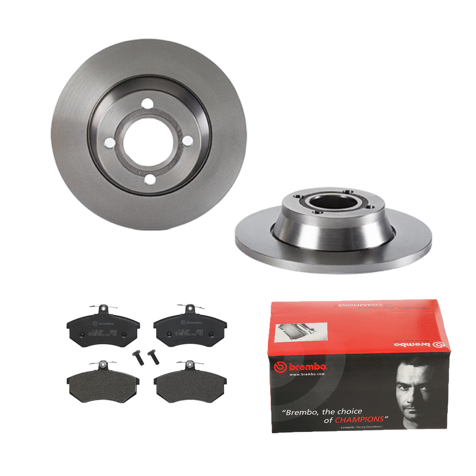 BREMBO Bremsensatz, Scheibenbremse ijdtidby45 Vorderachse Voll 280mm 13mm für SKODA AUDI VW SEAT
