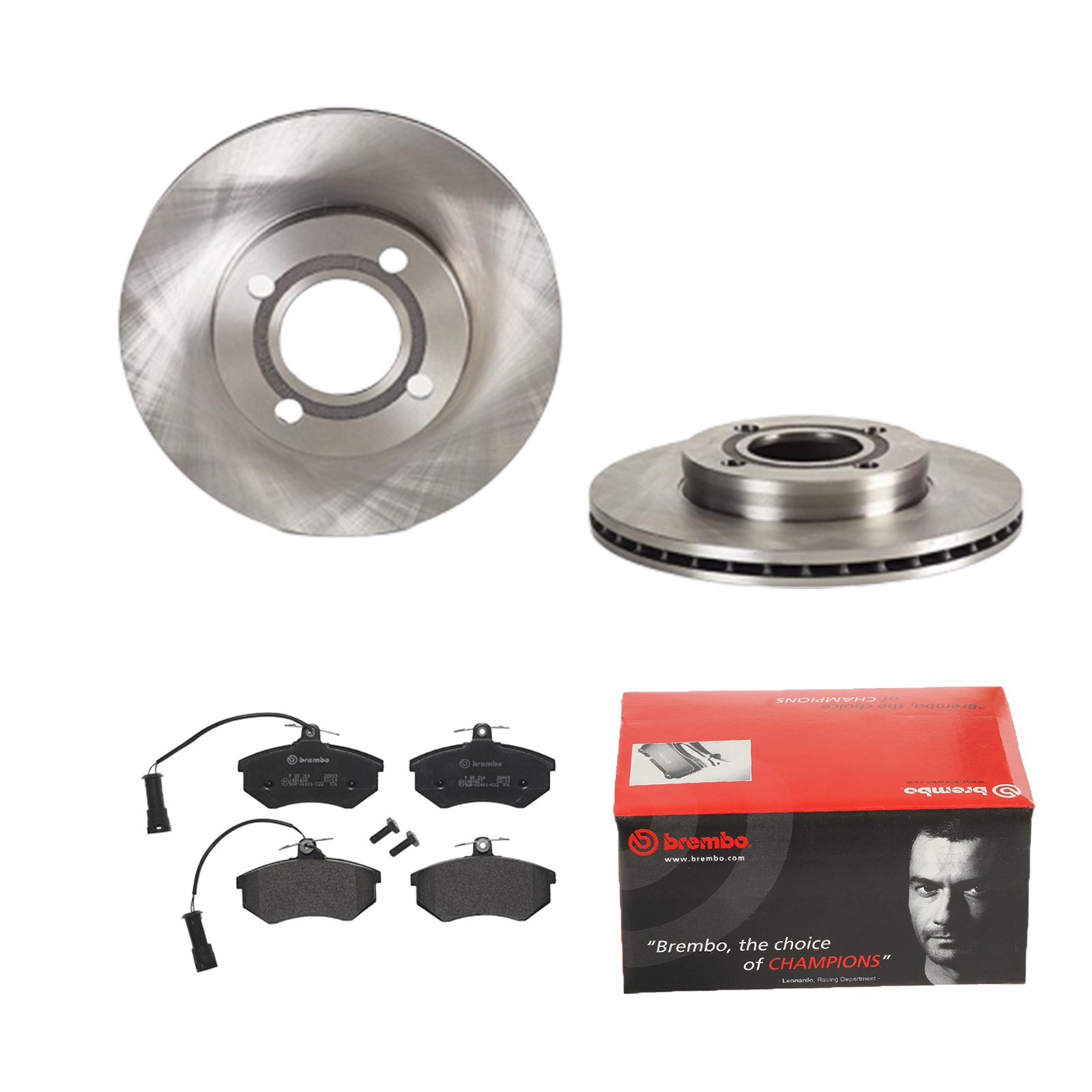 BREMBO Bremsensatz, Scheibenbremse ijdtidc013 Vorderachse Innenbelüftet 256mm 22mm für ZHONGHUA (BRILLIANCE) AUDI SKODA VW SEAT CHERY