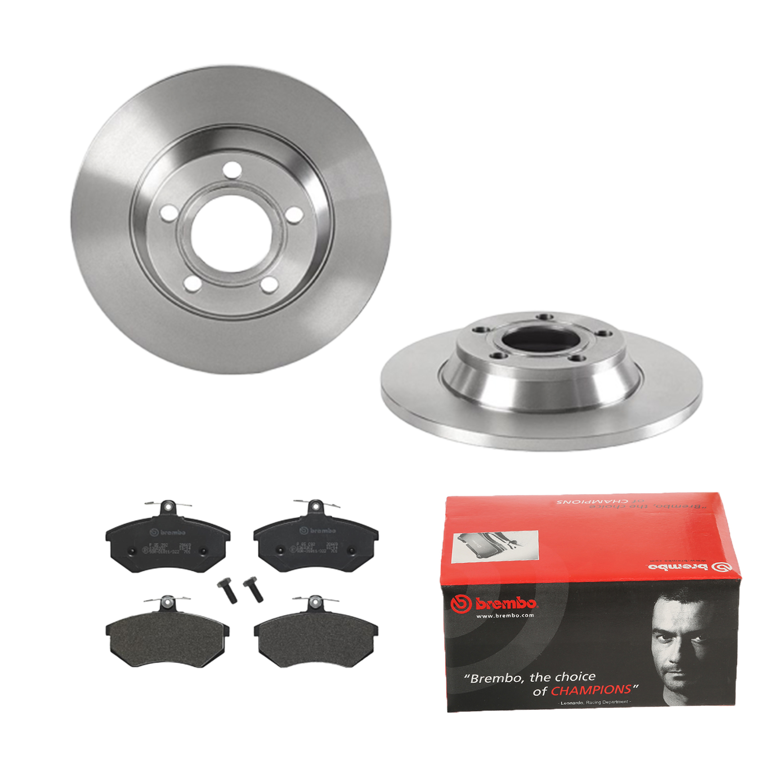 BREMBO Bremsensatz, Scheibenbremse ijdtidc2p7 Vorderachse Voll 280mm 13mm für SKODA AUDI SEAT