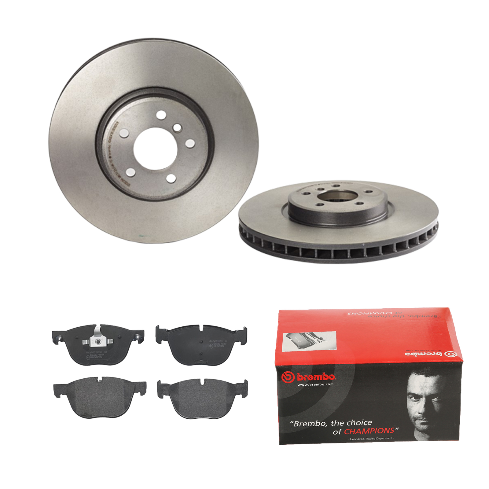 BREMBO Bremsensatz, Scheibenbremse ijdtidcdt7 Vorderachse Innenbelüftet 365mm 36mm für BMW