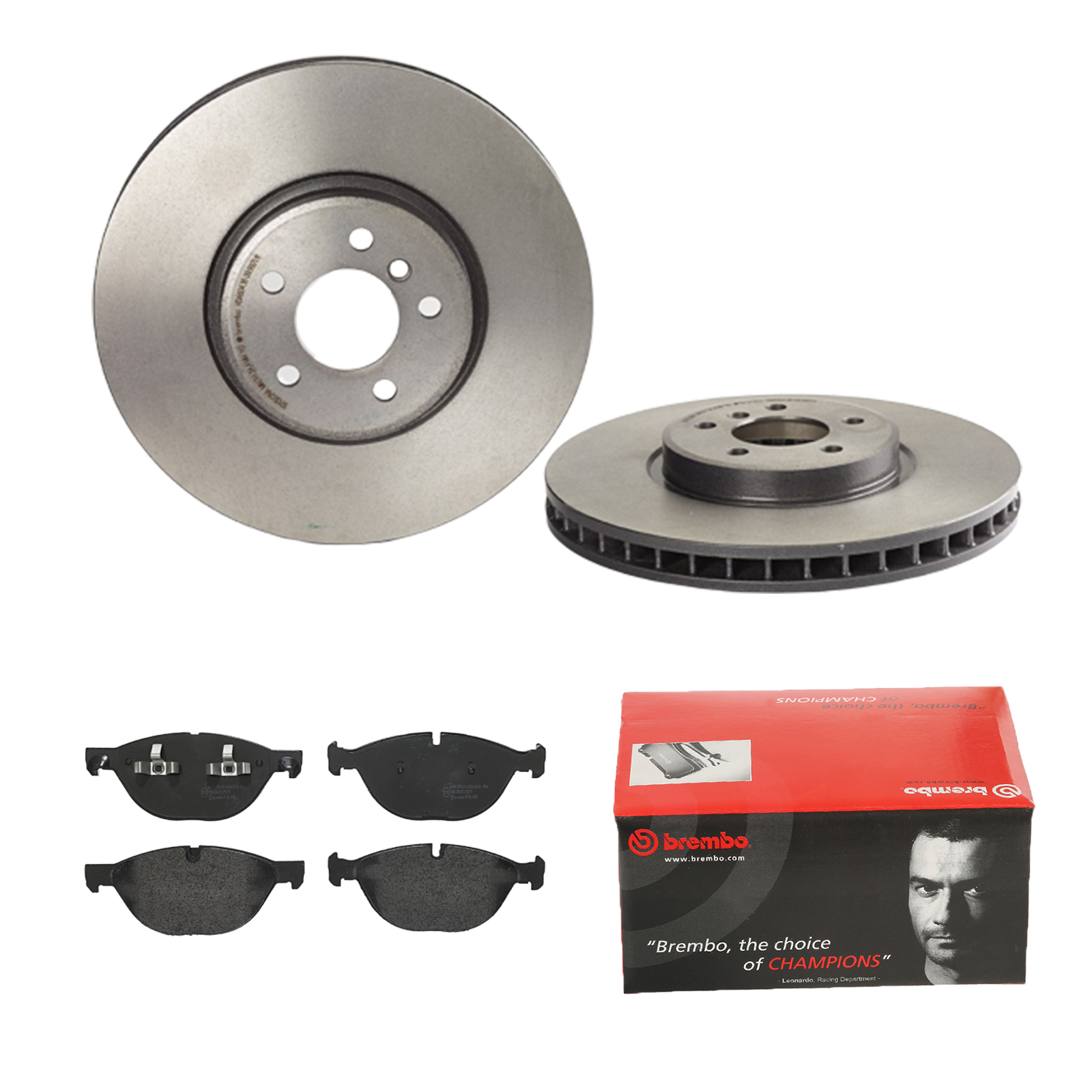 BREMBO Bremsensatz, Scheibenbremse ijdtidceo1 Vorderachse Innenbelüftet 365mm 36mm für BMW