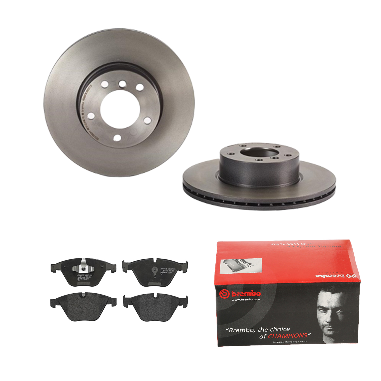 BREMBO Bremsensatz, Scheibenbremse ijdtidchw6 Vorderachse Innenbelüftet 312mm 24mm für BMW BMW (BRILLIANCE)