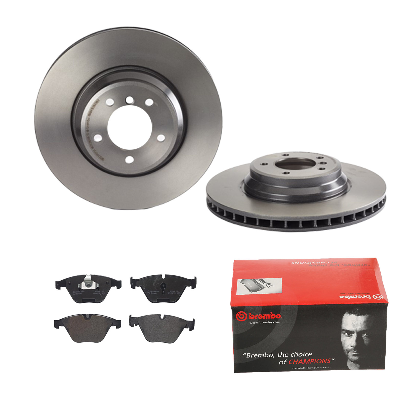 BREMBO Bremsensatz, Scheibenbremse ijdtidcje2 Vorderachse Innenbelüftet 348mm 30mm für BMW