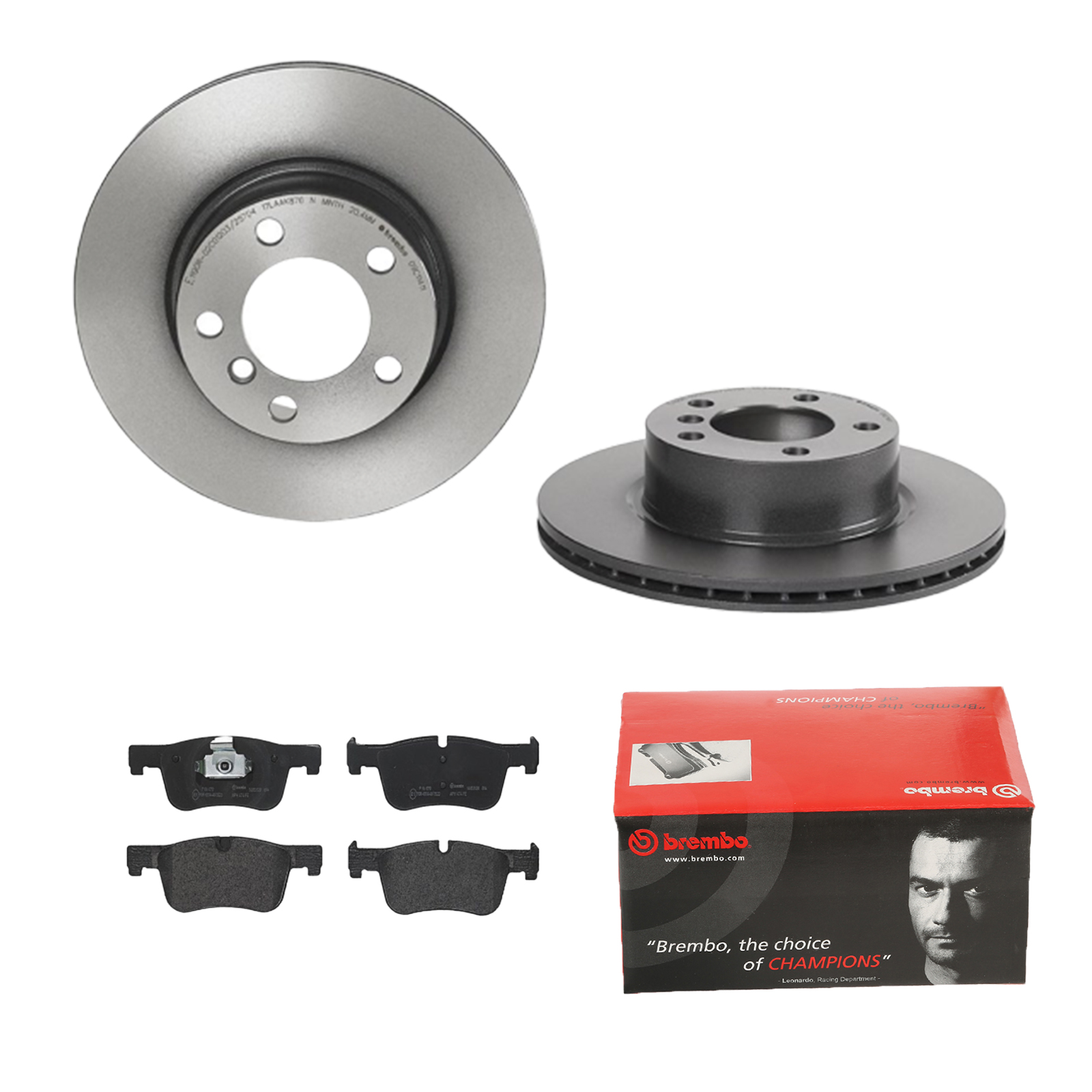 BREMBO Bremsensatz, Scheibenbremse ijdtidcqa0 Vorderachse Innenbelüftet 300mm 22mm für BMW
