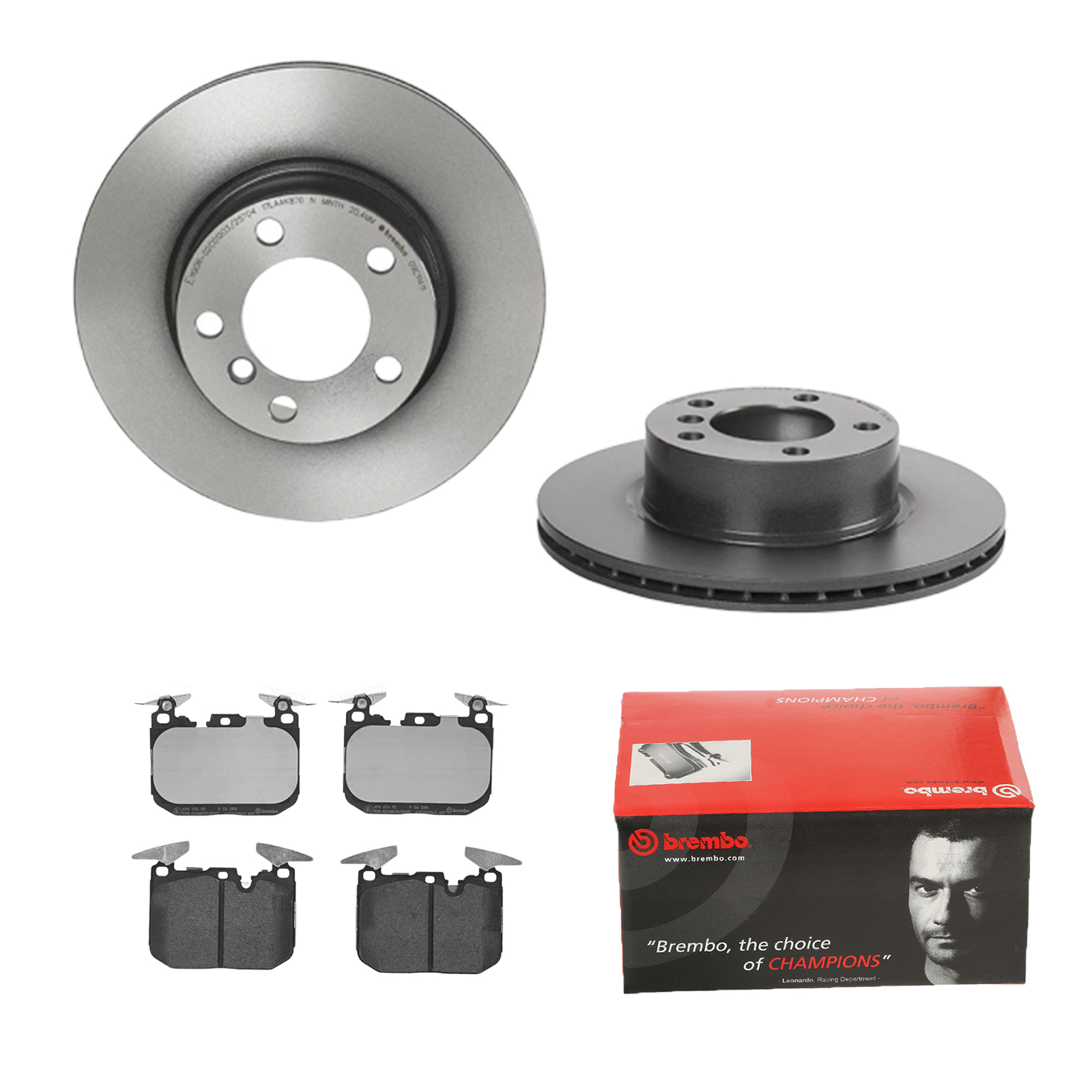 BREMBO Bremsensatz, Scheibenbremse ijdtidcqt2 Vorderachse Innenbelüftet 300mm 22mm für BMW