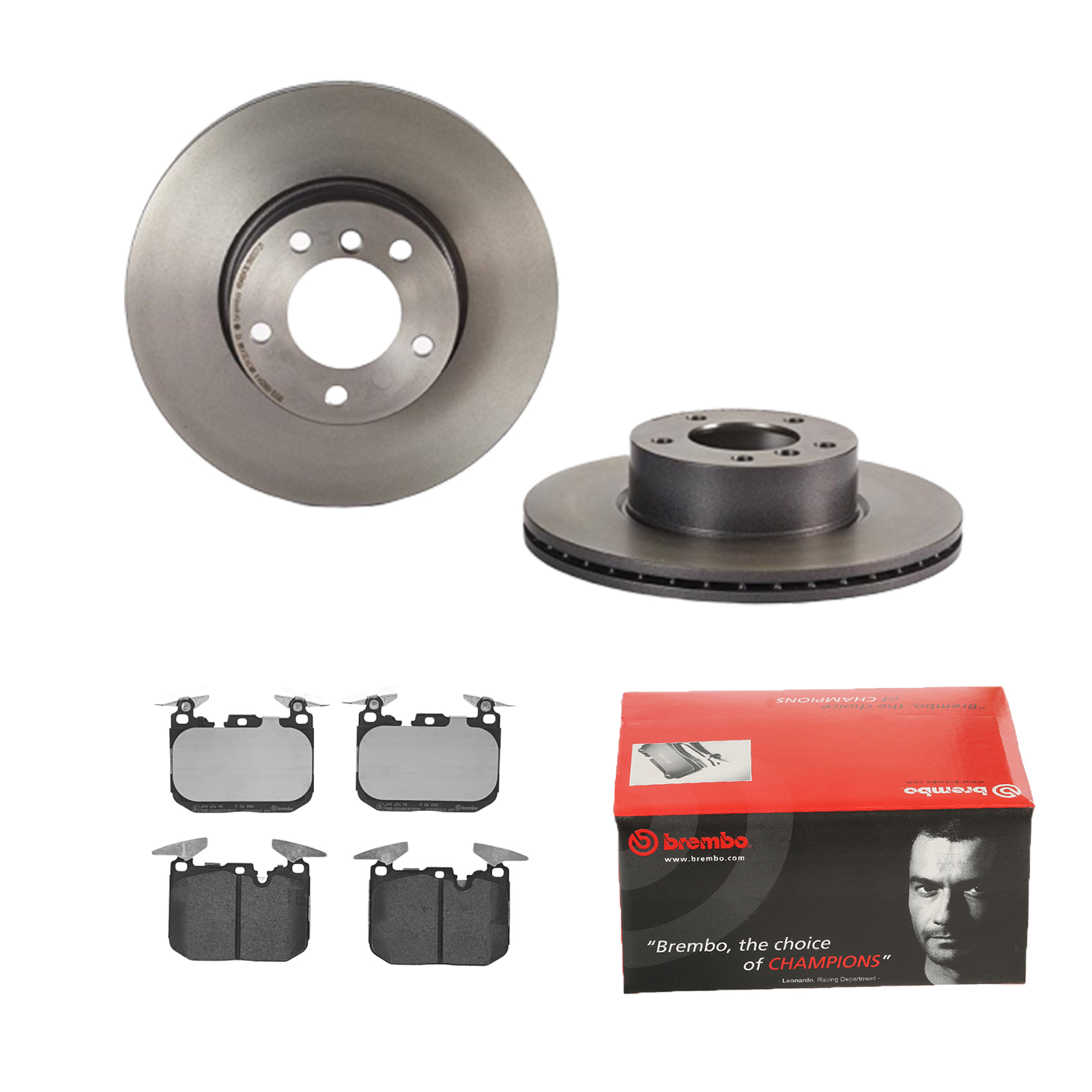 BREMBO Bremsensatz, Scheibenbremse ijdtidcr18 Vorderachse Innenbelüftet 312mm 24mm für BMW