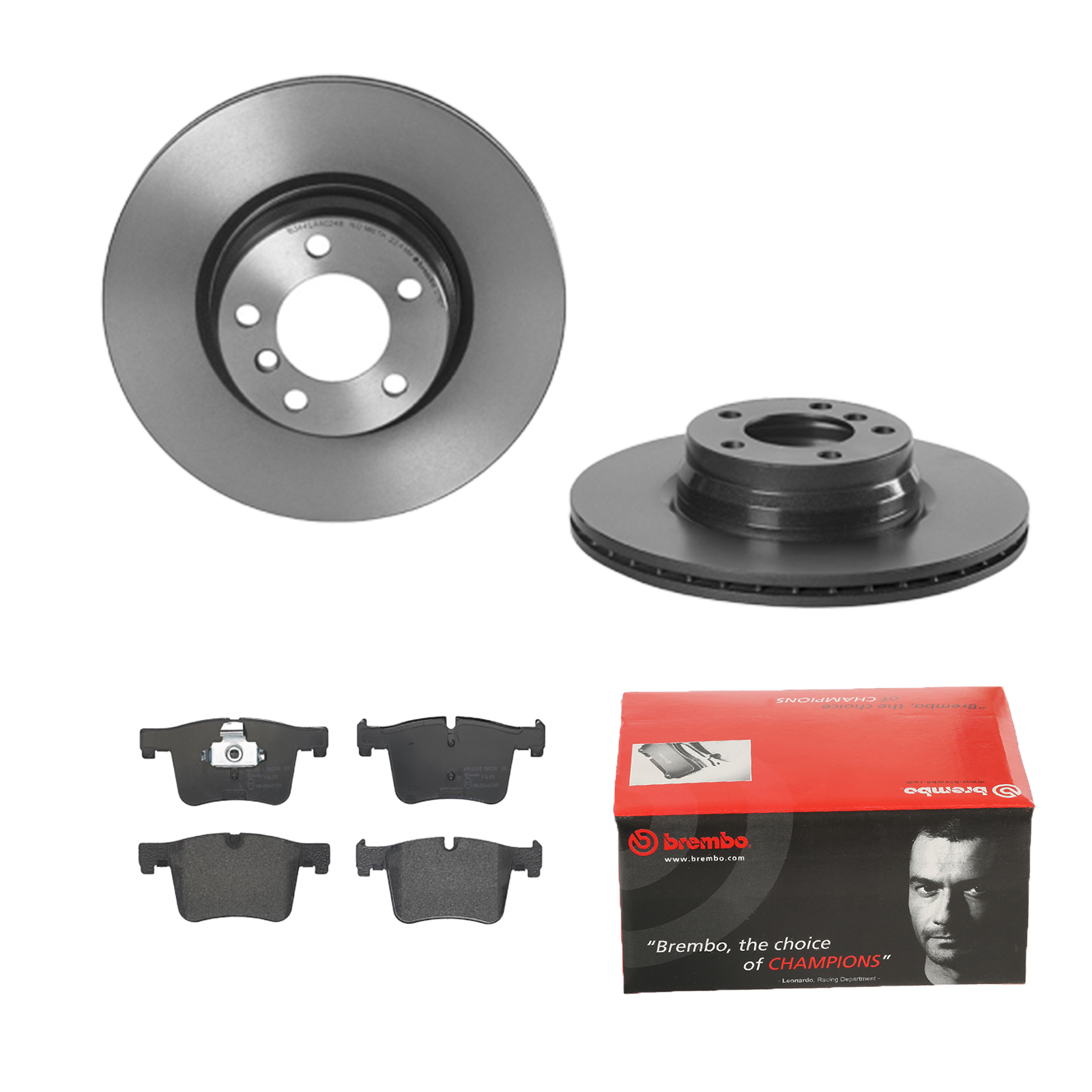 BREMBO Bremsensatz, Scheibenbremse ijdtidcrs6 Vorderachse Innenbelüftet 330mm 24mm für BMW