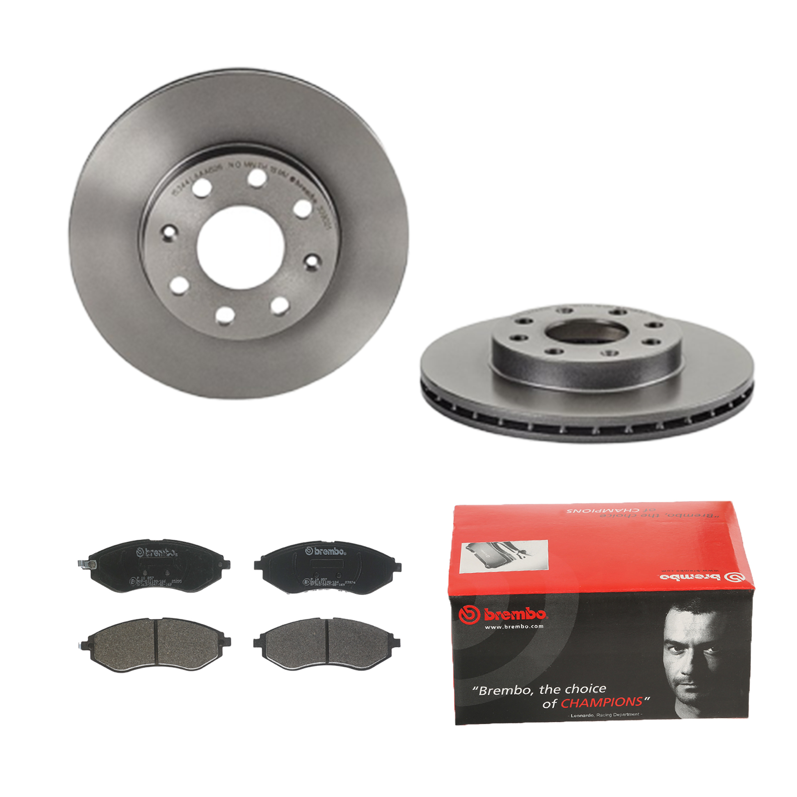BREMBO Bremsensatz, Scheibenbremse ijdtidctd6 Vorderachse Innenbelüftet 236mm 20mm für CHEVROLET (SGM) CHEVROLET