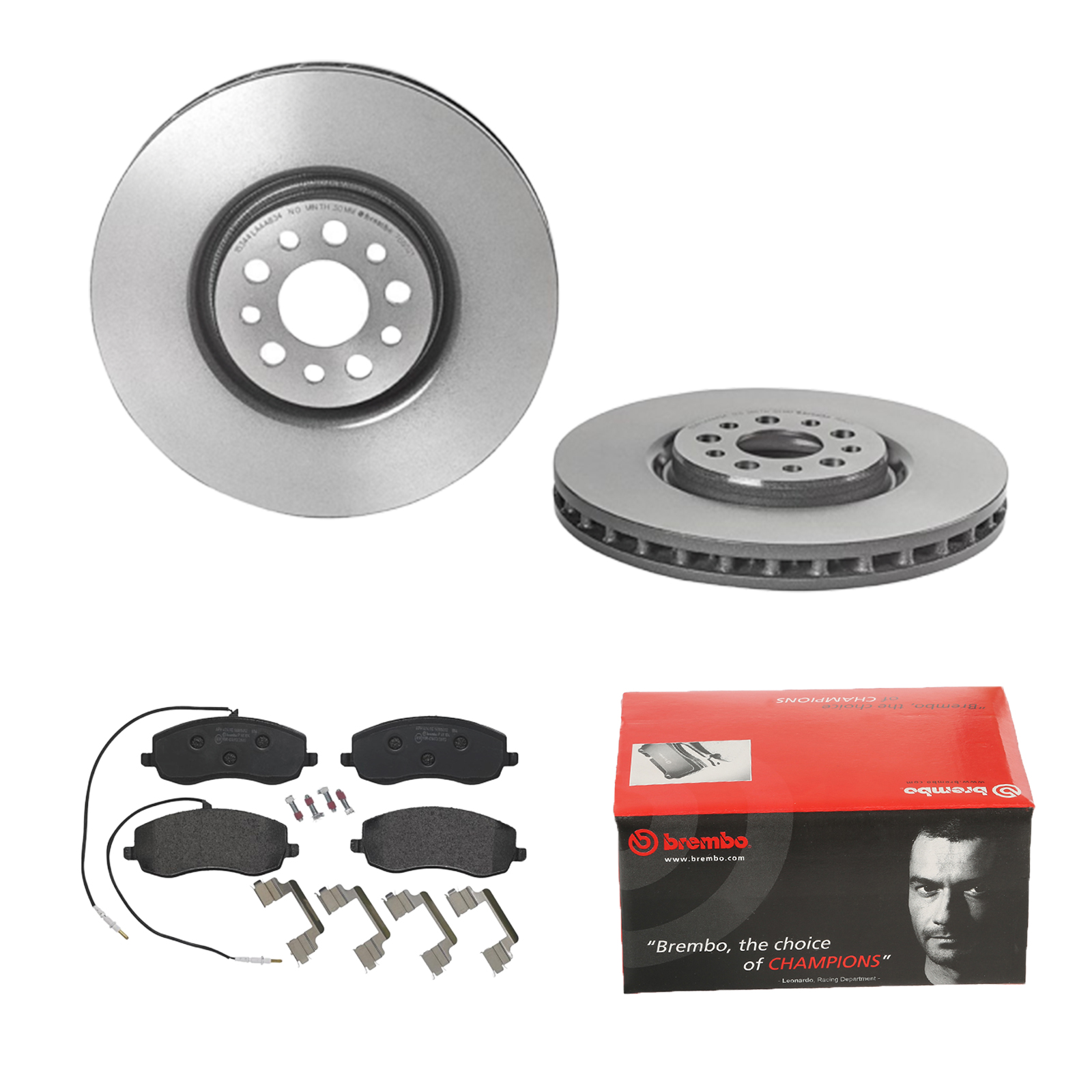 BREMBO Bremsensatz, Scheibenbremse ijdtidcyy2 Vorderachse Innenbelüftet 310mm 32mm für PEUGEOT CITROËN FIAT LANCIA