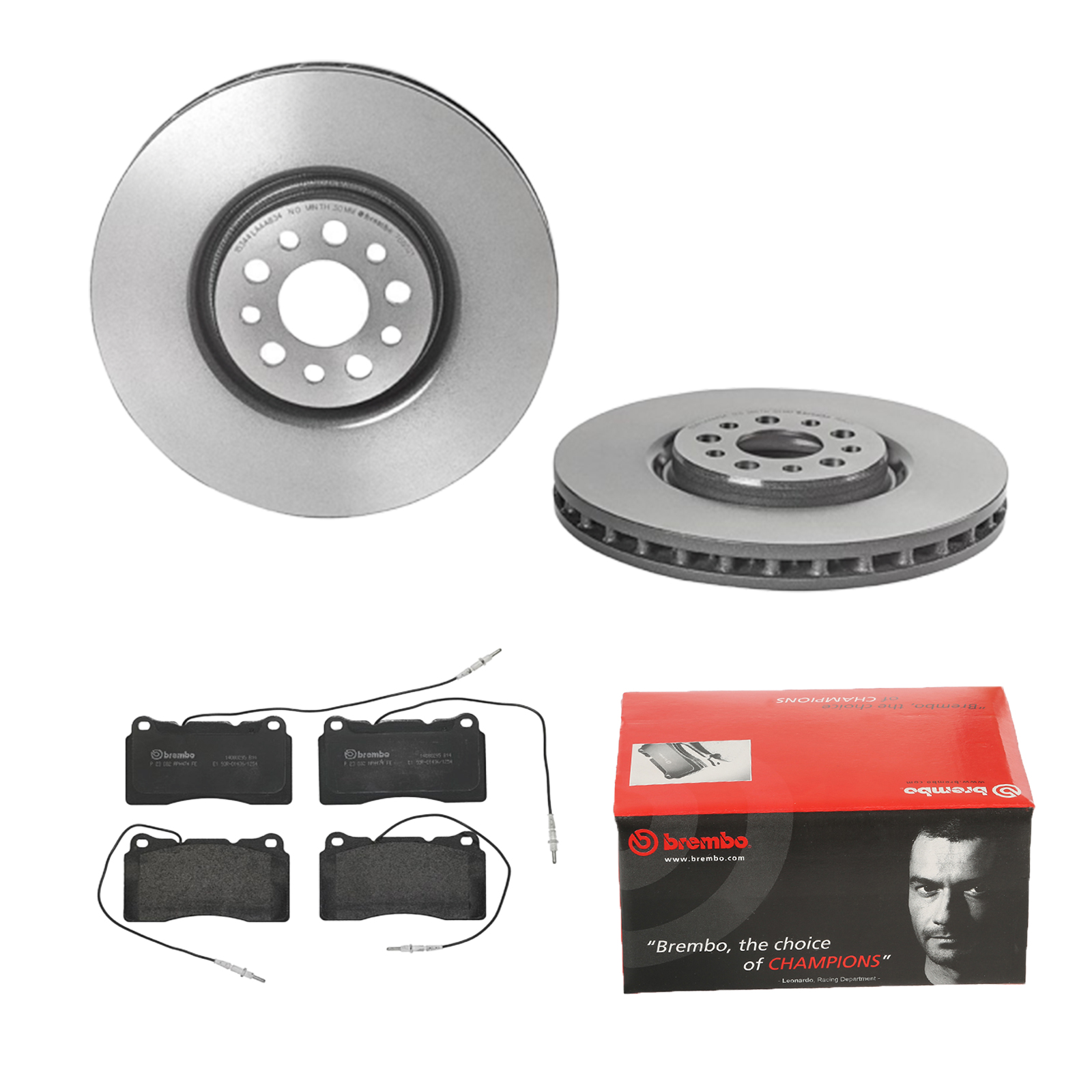BREMBO Bremsensatz, Scheibenbremse ijdtidcz78 Vorderachse Innenbelüftet 310mm 32mm für PEUGEOT CITROËN FIAT LANCIA