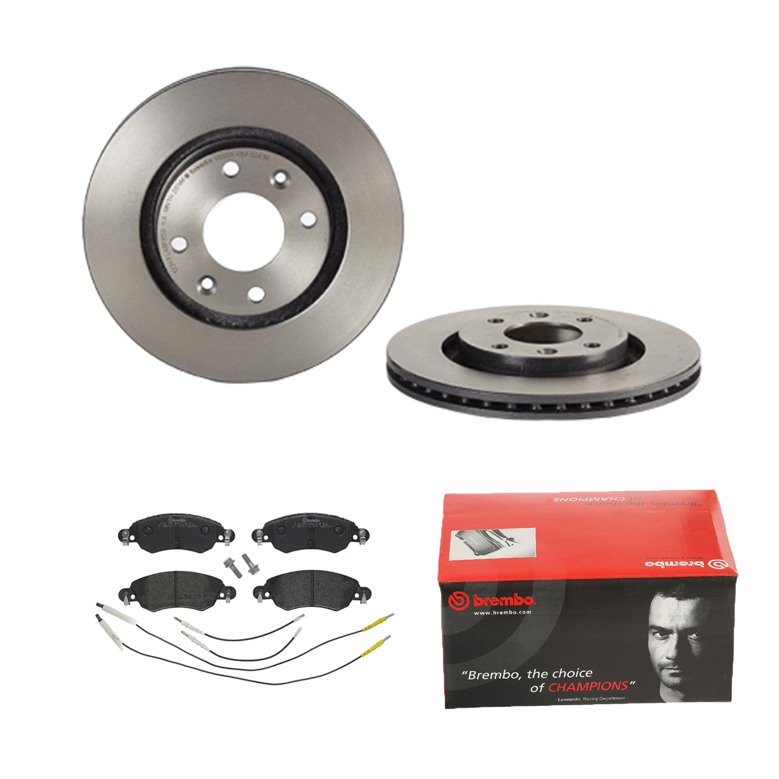 BREMBO ijdtidd2f0 Vorderachse Innenbelüftet 266mm 22mm für PEUGEOT CITROËN OPEL FENGSHEN DS VAUXHALL CITROËN (DF-PSA)