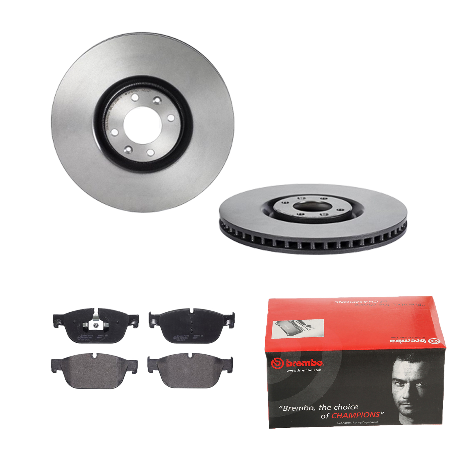 BREMBO Bremsensatz, Scheibenbremse ijdtidd4s6 Vorderachse Innenbelüftet 340mm 30mm für CITROËN PEUGEOT DS