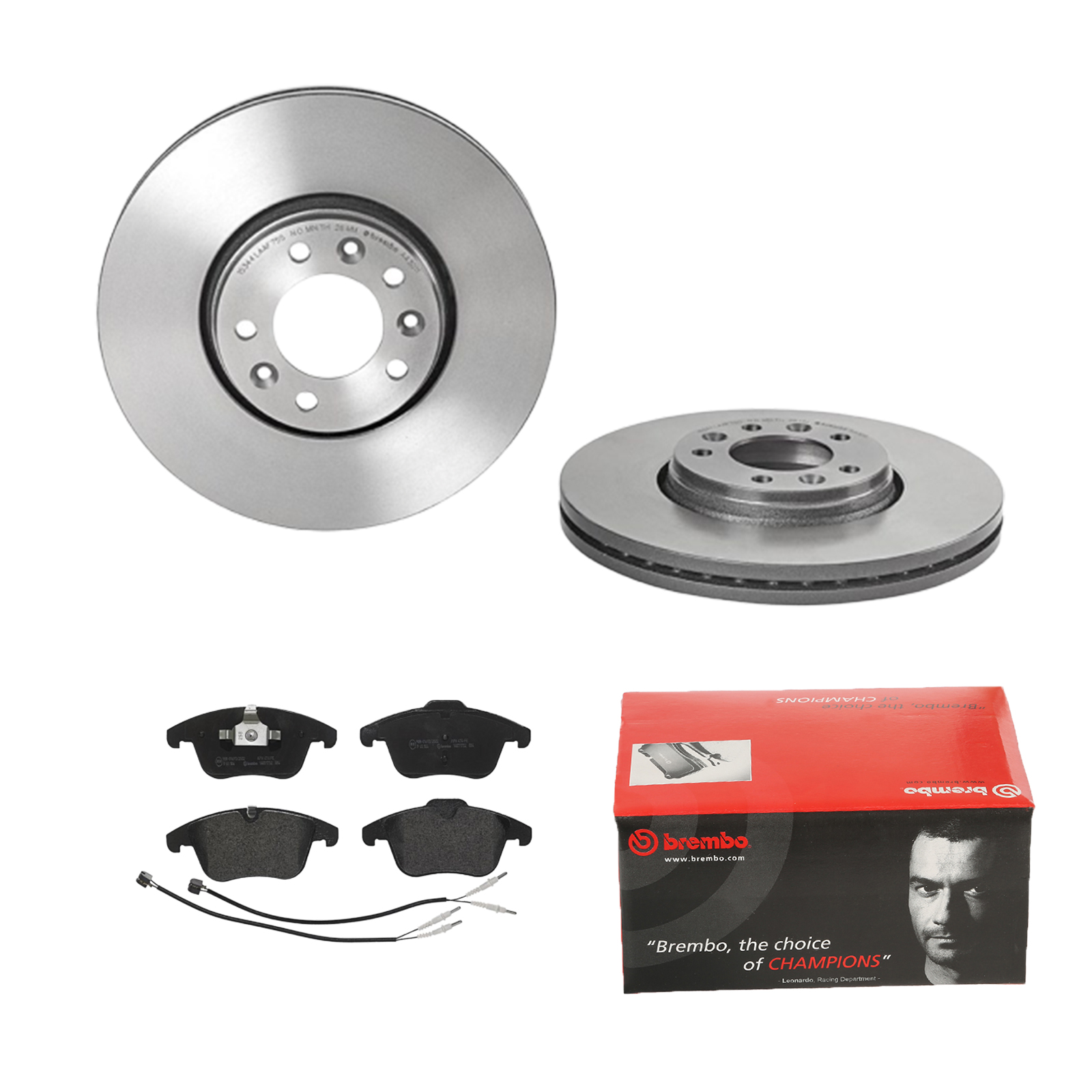 BREMBO Bremsensatz, Scheibenbremse ijdtidd7g4 Vorderachse Innenbelüftet 304mm 28mm für PEUGEOT CITROËN CITROËN (DF-PSA) FIAT TOYOTA