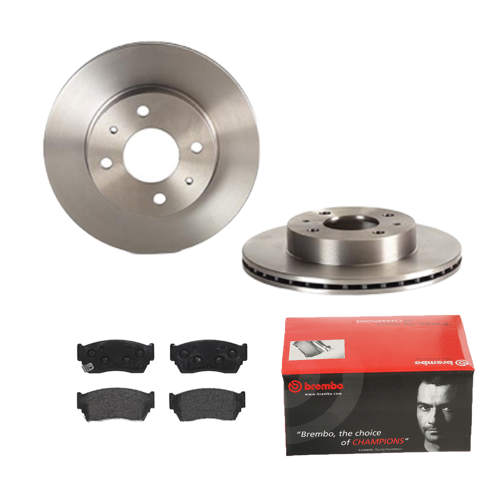 BREMBO Bremsensatz, Scheibenbremse ijdtiddhi6 Vorderachse Innenbelüftet 240mm 18mm für NISSAN MAZDA