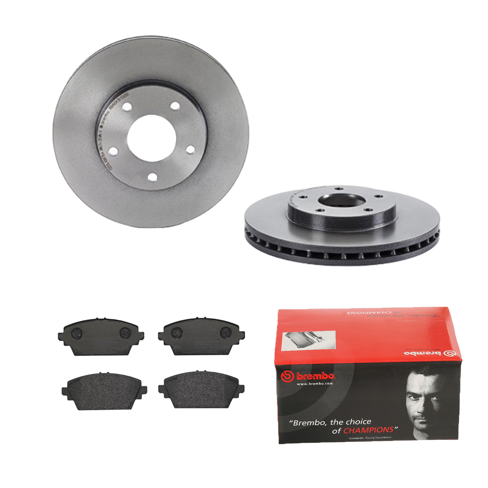 BREMBO Bremsensatz, Scheibenbremse ijdtiddl42 Vorderachse Innenbelüftet 280mm 28mm für NISSAN