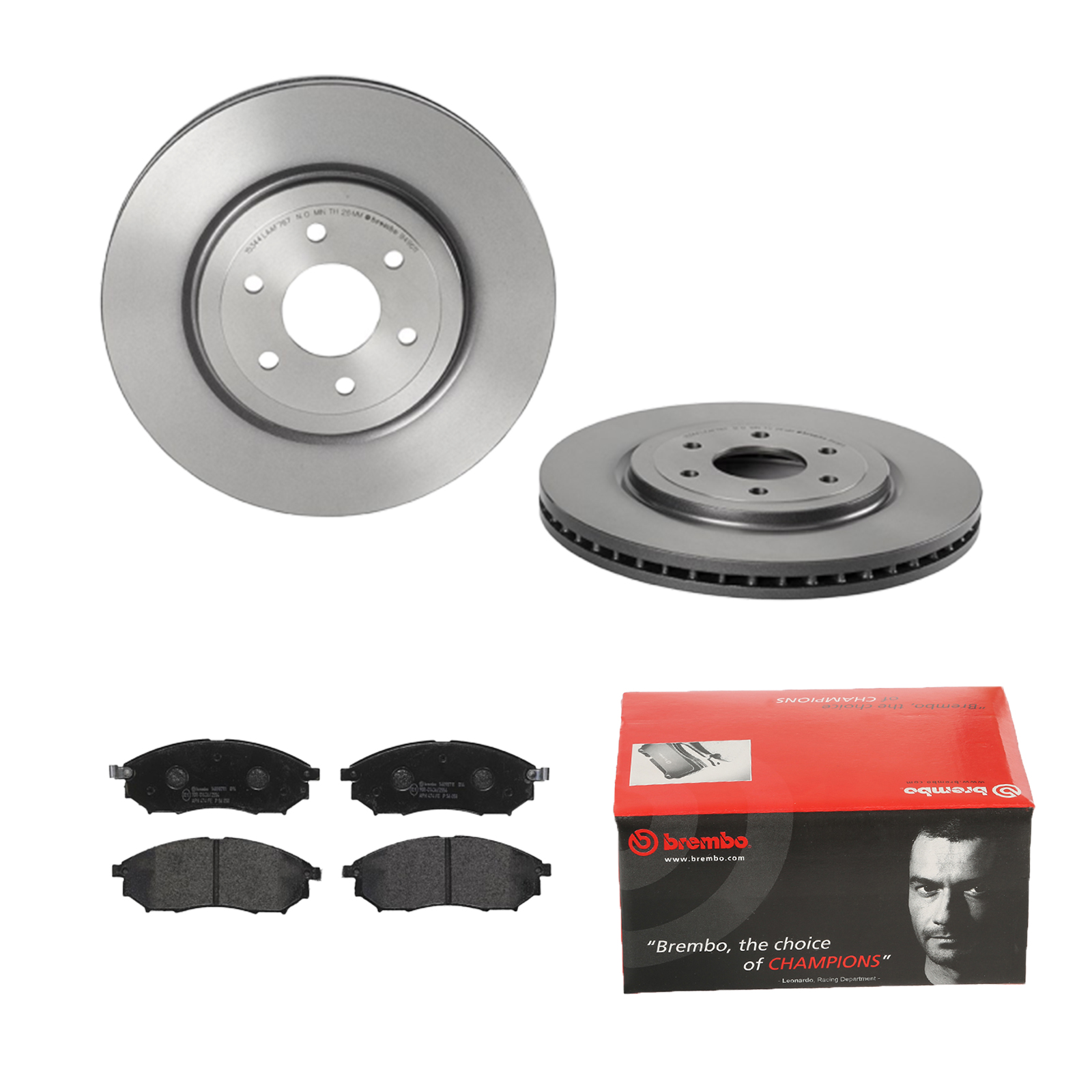 BREMBO Bremsensatz, Scheibenbremse ijdtiddmy5 Vorderachse Innenbelüftet 320mm 28mm für NISSAN INFINITI MITSUBISHI RENAULT