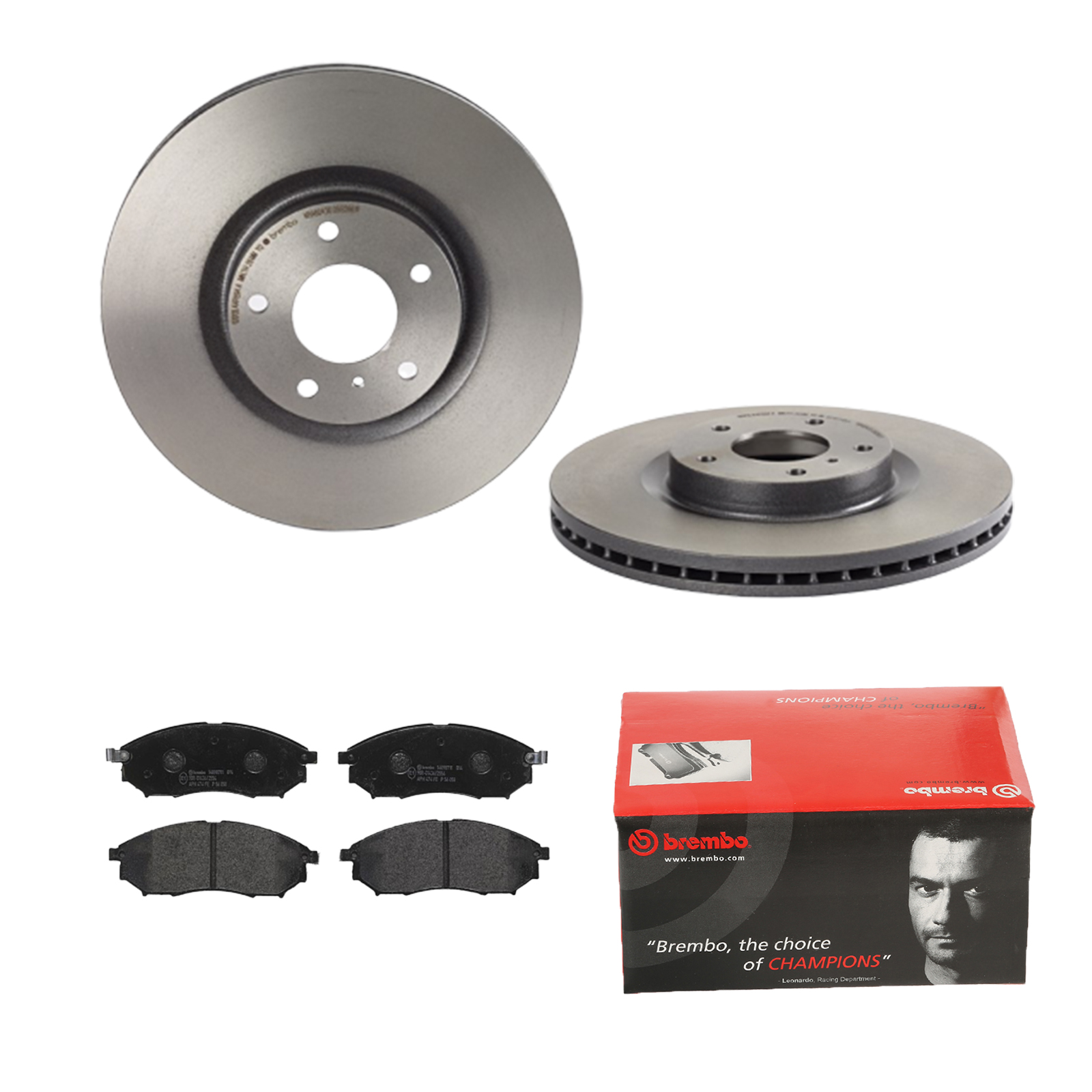 BREMBO Bremsensatz, Scheibenbremse ijdtiddnl3 Vorderachse Innenbelüftet 320mm 28mm für INFINITI NISSAN MITSUBISHI RENAULT
