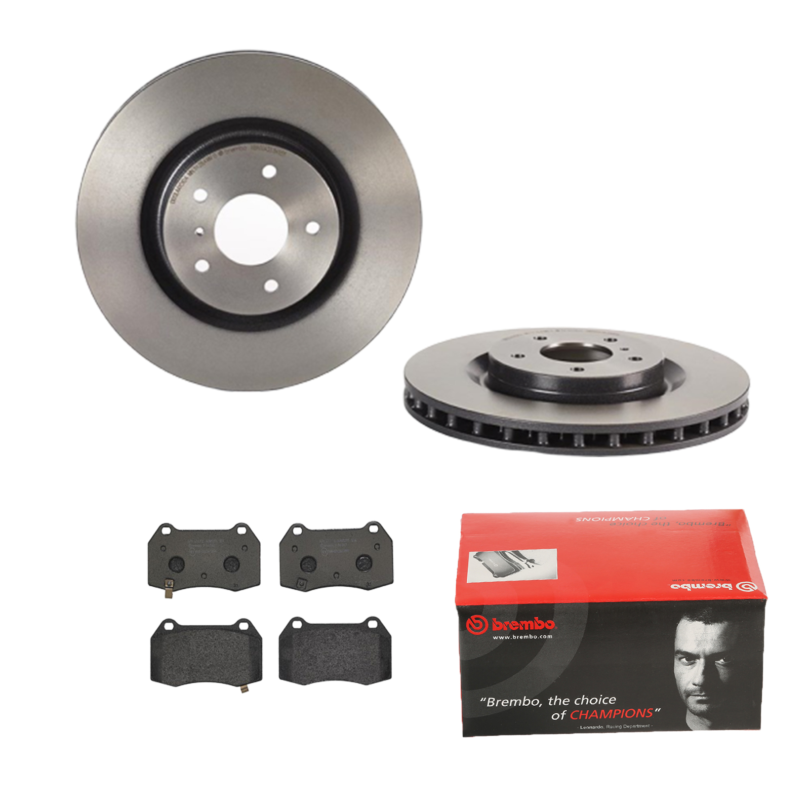 BREMBO Bremsensatz, Scheibenbremse ijdtiddpc1 Vorderachse Innenbelüftet 324mm 30mm für HONDA NISSAN
