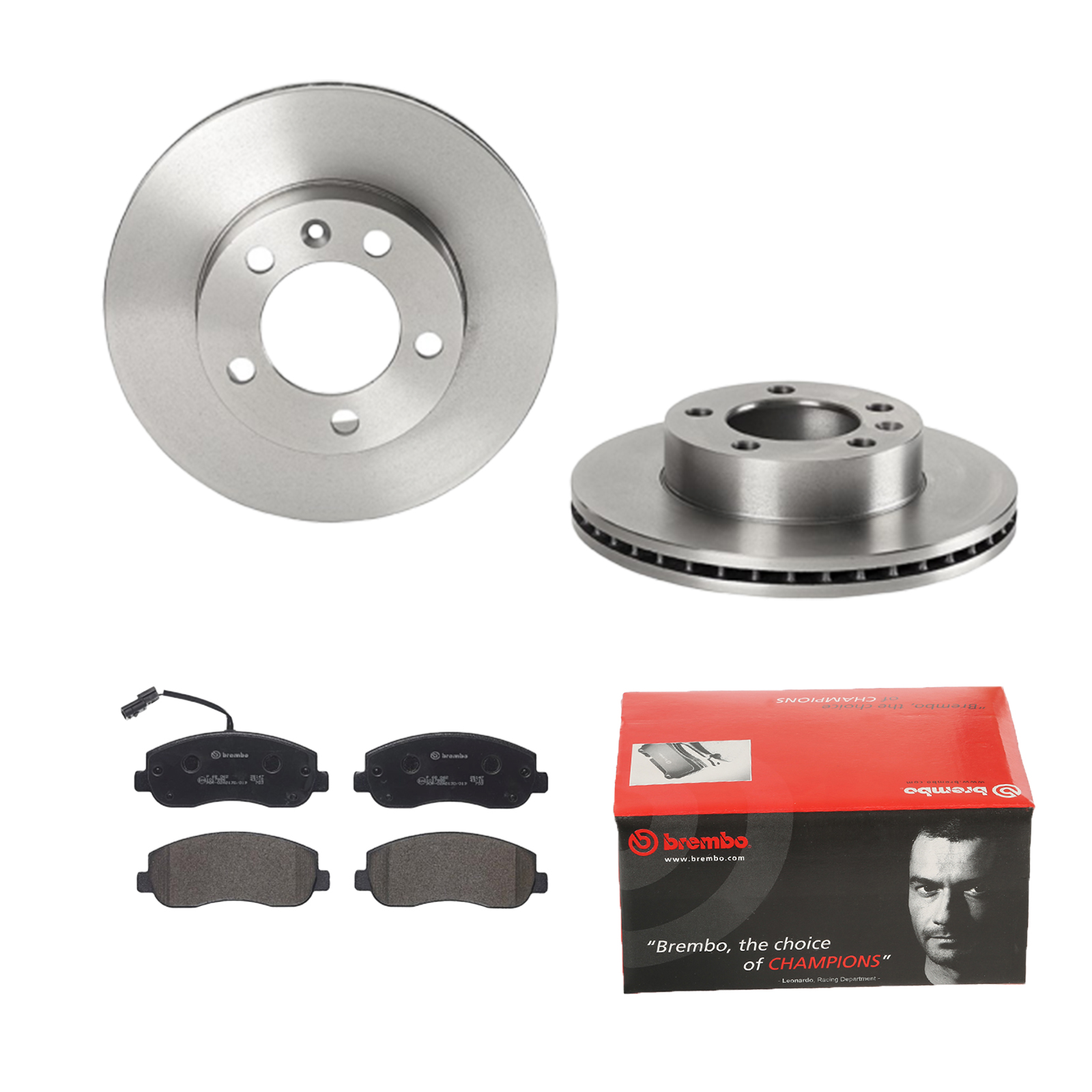 BREMBO Bremsensatz, Scheibenbremse ijdtiddqh1 Vorderachse Innenbelüftet 302mm 28mm für OPEL VAUXHALL RENAULT NISSAN