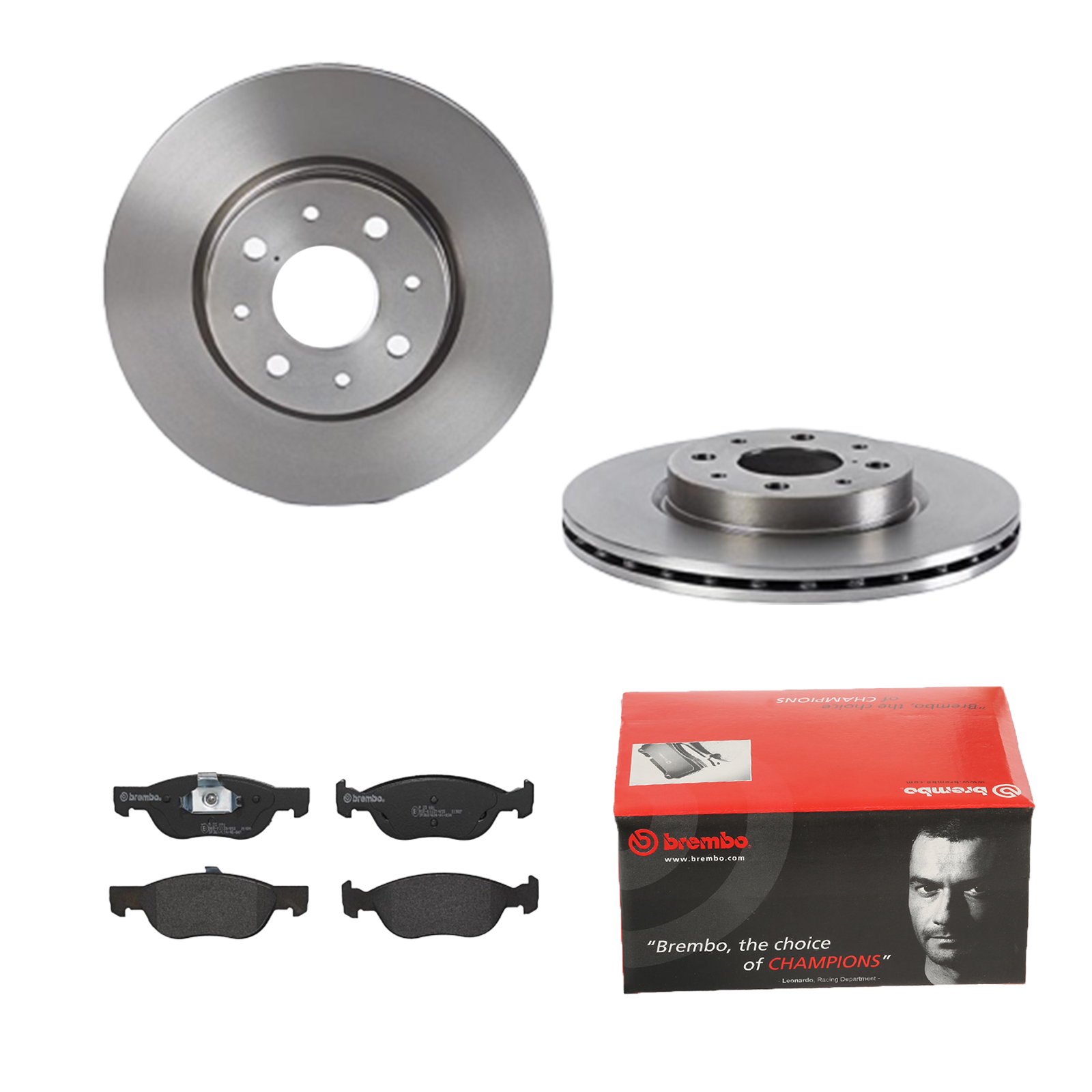 BREMBO ijdtiddy11 Vorderachse Innenbelüftet 257mm 20mm für FIAT ALFA ROMEO