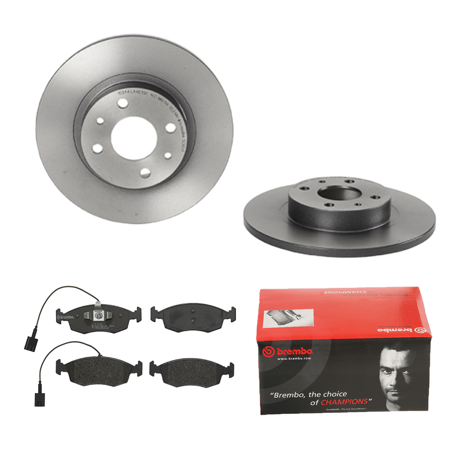 BREMBO Bremsensatz, Scheibenbremse ijdtiddze3 Vorderachse Voll 257mm 12mm für FIAT LANCIA ALFA ROMEO