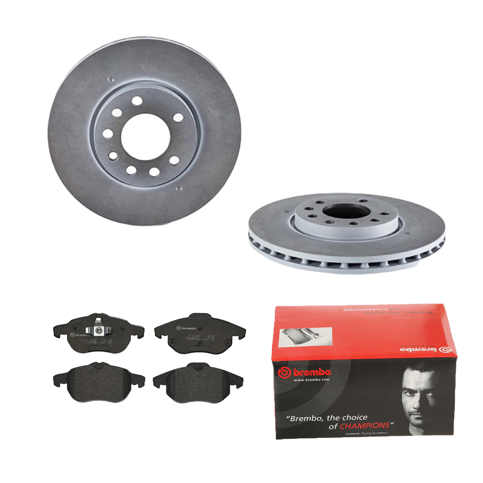 BREMBO Bremsensatz, Scheibenbremse ijdtiddzu5 Vorderachse Innenbelüftet 285mm 25mm für OPEL SAAB FIAT VAUXHALL GENERAL MOTORS