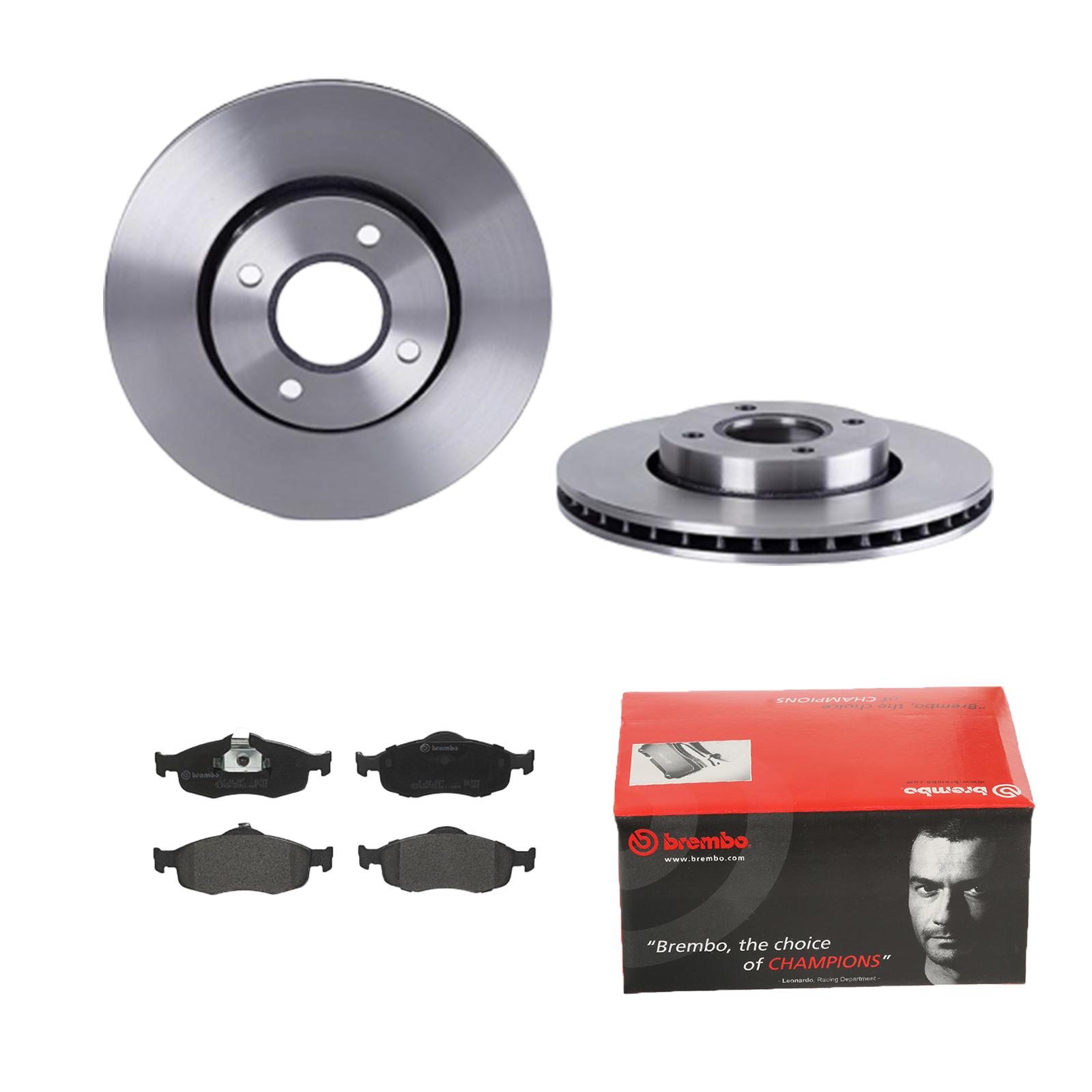 BREMBO Bremsensatz, Scheibenbremse ijdtideci3 Vorderachse Innenbelüftet 278mm 24mm für FORD MERCURY