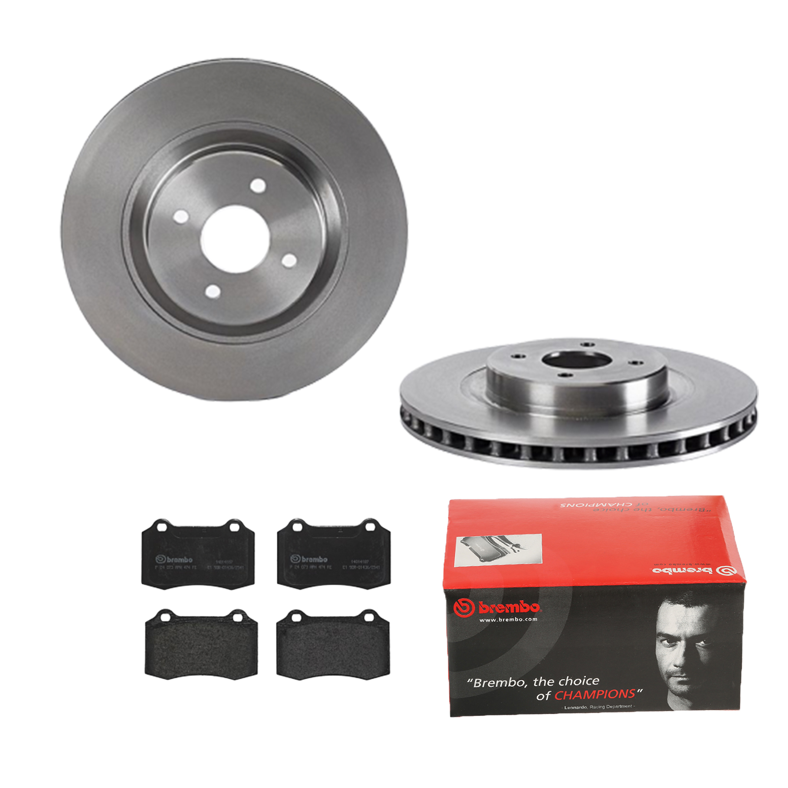 BREMBO Bremsensatz, Scheibenbremse ijdtidedl3 Vorderachse Innenbelüftet 324mm 28mm für FORD