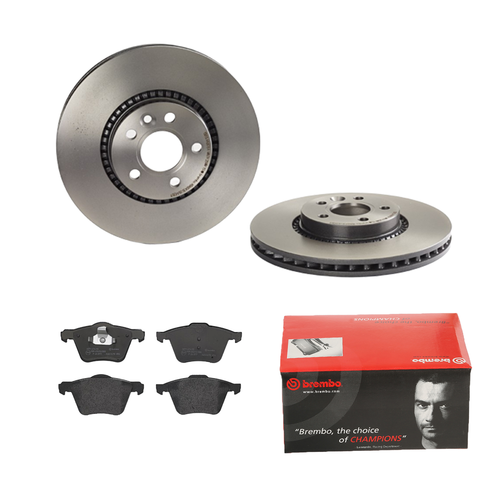 BREMBO Bremsensatz, Scheibenbremse ijdtidee15 Vorderachse Innenbelüftet 316mm 28mm für FORD VOLVO LAND ROVER