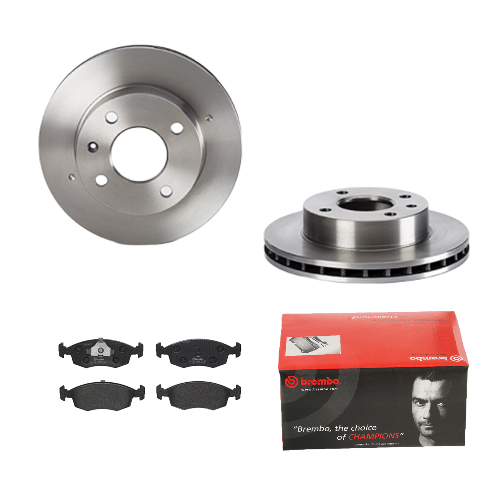 BREMBO Bremsensatz, Scheibenbremse ijdtidefr3 Vorderachse Innenbelüftet 240mm 24mm für FORD
